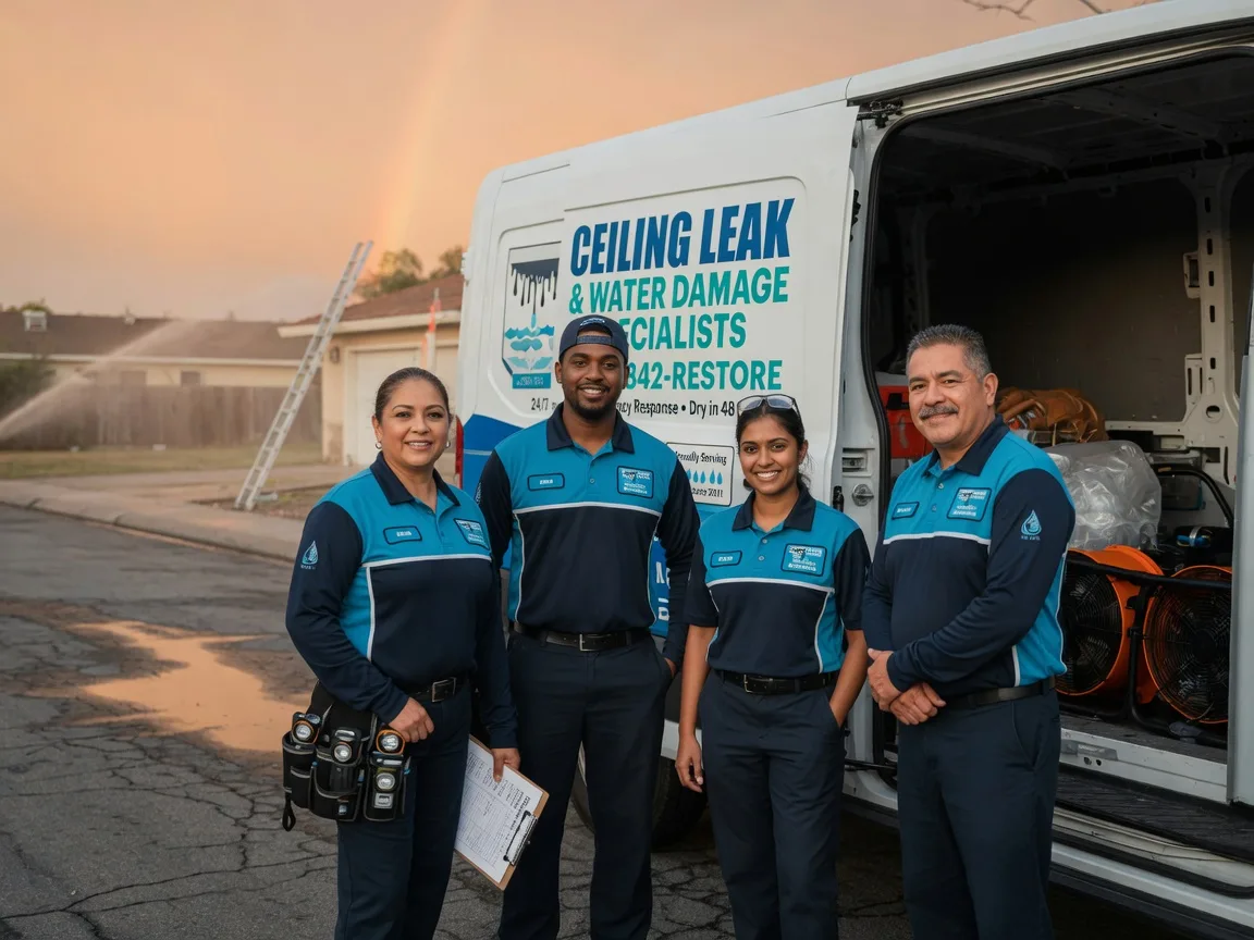 Ceiling Leak Cleanup company in Haltom City, TX
